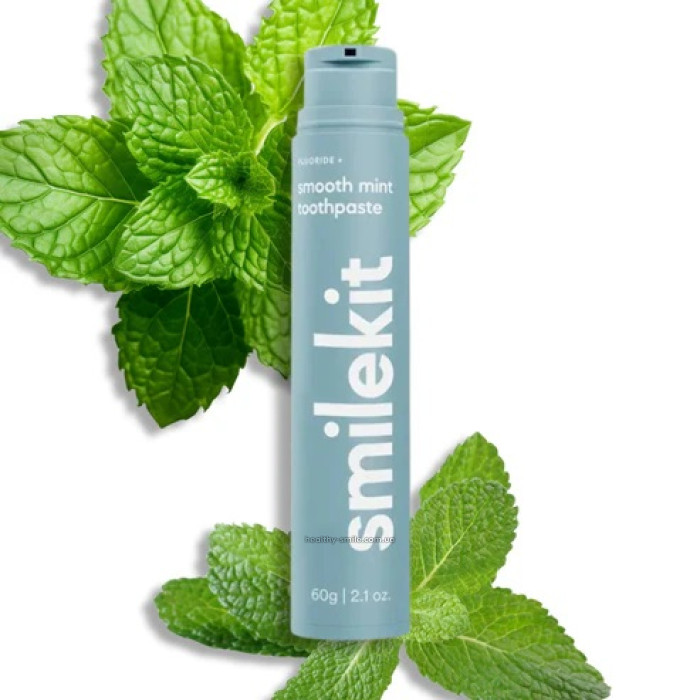 Smilekit Smooth Mint Whitening Toothpaste Mint, 60g